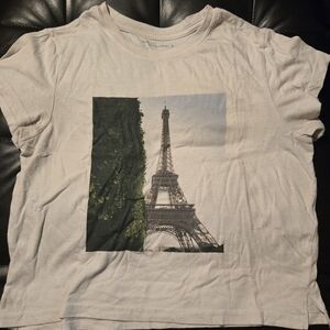 A&F Eiffel Tower Graphic T-Shirt
